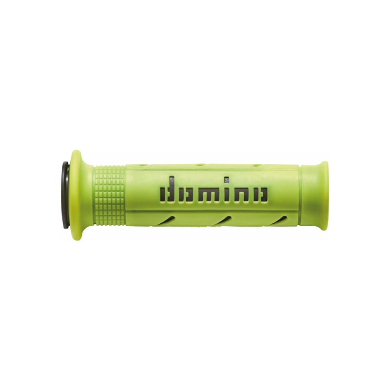 Manetki kierownicy Domino A250 Road Racing żółty fluo czarny 22mm 125mm otwarte