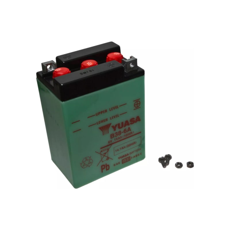 Akumulator standardowy 6V 3 Ah Yuasa B38-6A