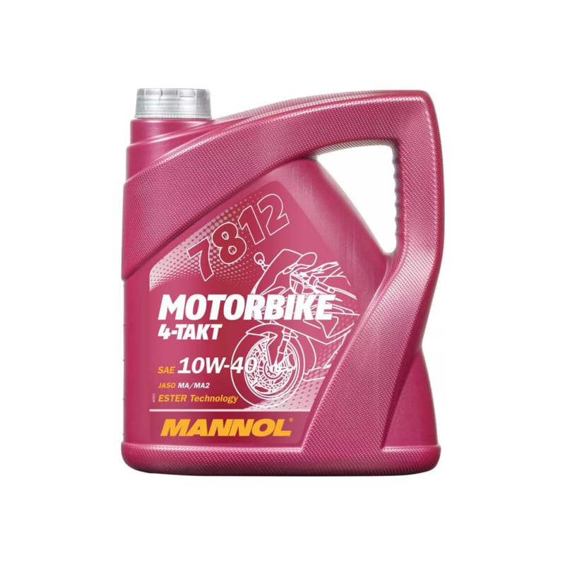 Olej silnikowy do motocykli 4T 10W40 Mannol Motorbike Syntetyczny 4l
