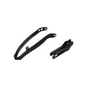 Zestaw UFO ślizg i prowadnica Yamaha YZ 125 250 09-14 YZF WRF 250 450 09-21 czarny