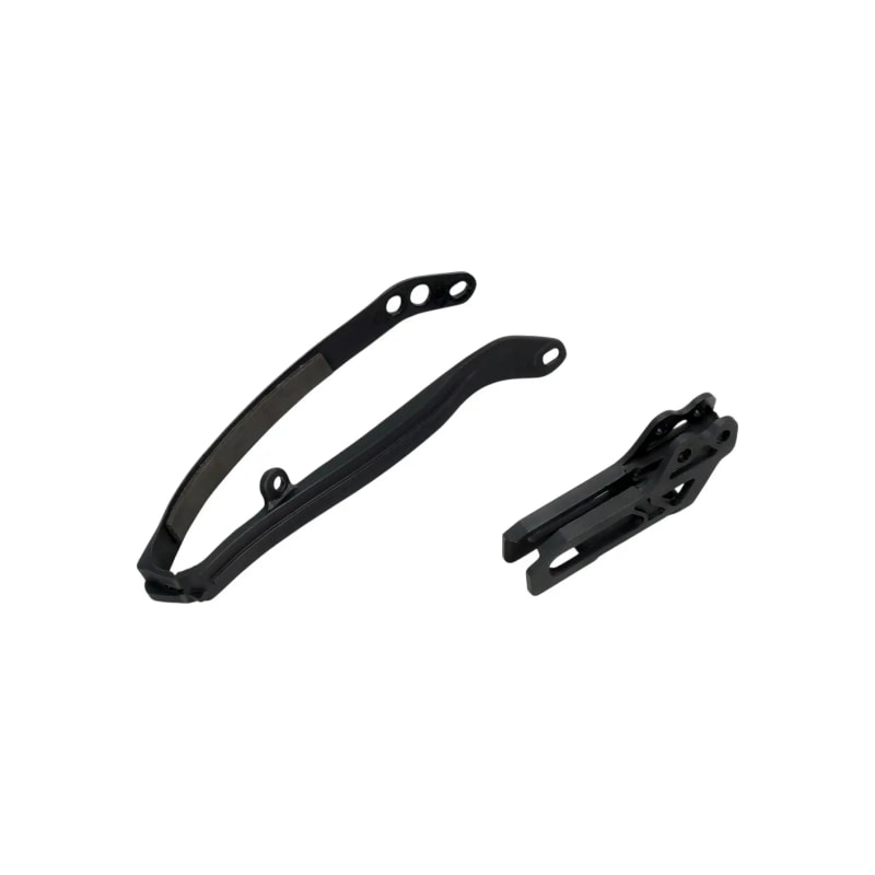 Zestaw UFO ślizg i prowadnica Yamaha YZ 125 250 09-14 YZF WRF 250 450 09-21 czarny