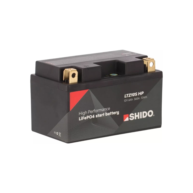 Akumulator litowo-jonowy Shido HP LTZ10S YTZ10S Li-Ion 12V 6Ah