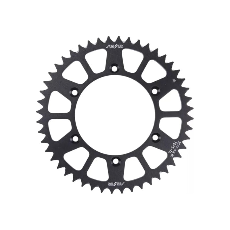 Zębatka tył aluminiowa Sunstar SUN5-3577-52BK 52z rozmiar 520 (JTR808.52) czarna