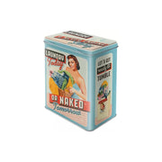 Puszka blaszana L Laundry Today or Naked Today or Tomorrow