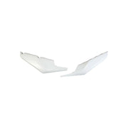 Komplet plastikowych osłon bocznych tylnych UFO Husqvarna TC FC TE FE 19-22 dolne białe