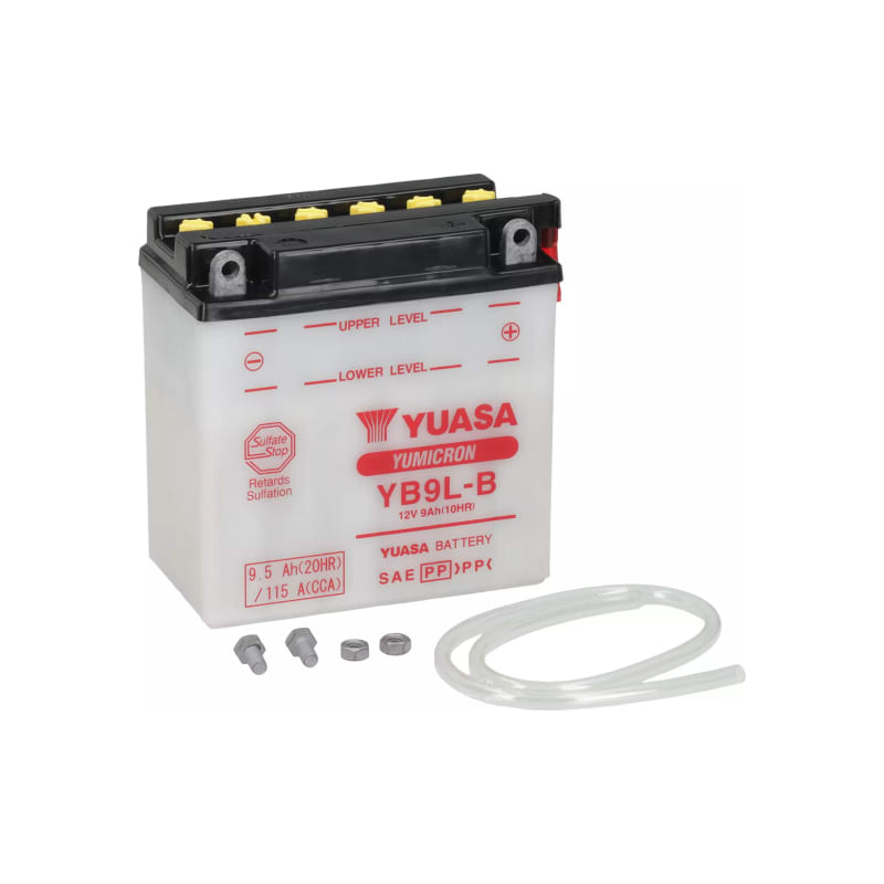 Akumulator standardowy 12V 9 Ah Yuasa YB9L-B