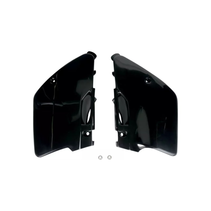 Komplet plastikowych osłon bocznych tylnych UFO Kawasaki KX 125 250 94-98 czarne