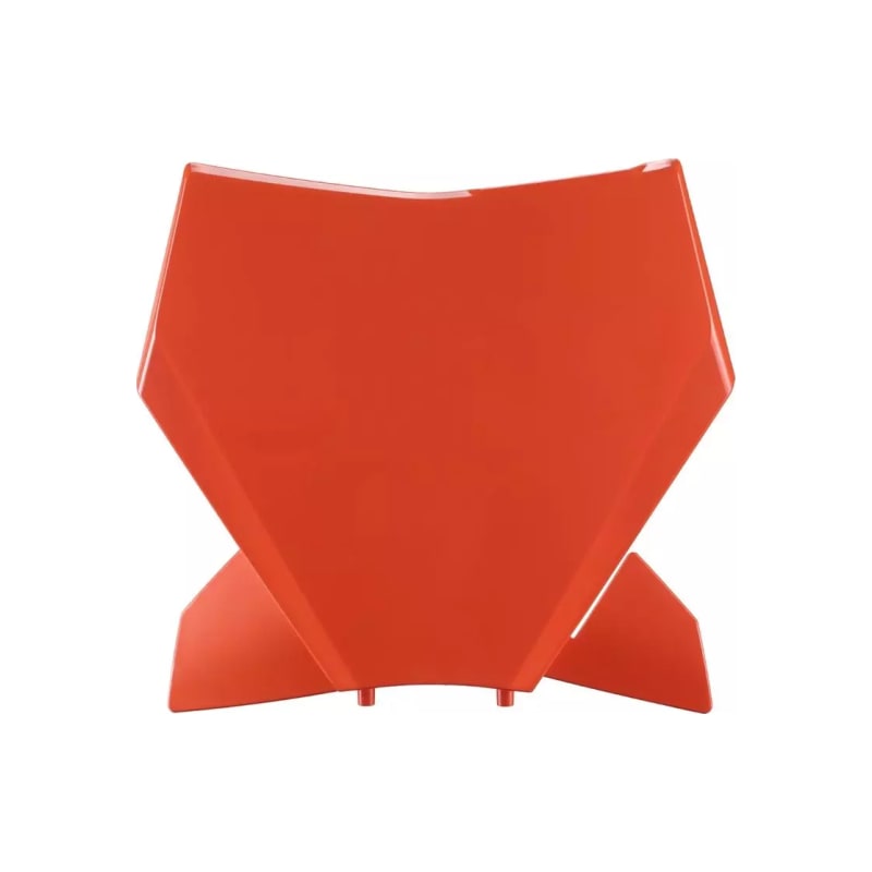 Tablica czołowa pod numer startowy Polisport KTM SX SX-F XC XC-F 125 250 350 450 23-25 pomarańczowy OEM