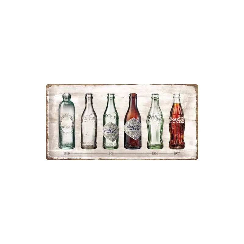 Plakat blaszany 25x50cm Coca-Cola Bottle