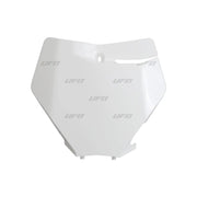 Tablica na numer startowy UFO KTM SX SXF 19-20 biała