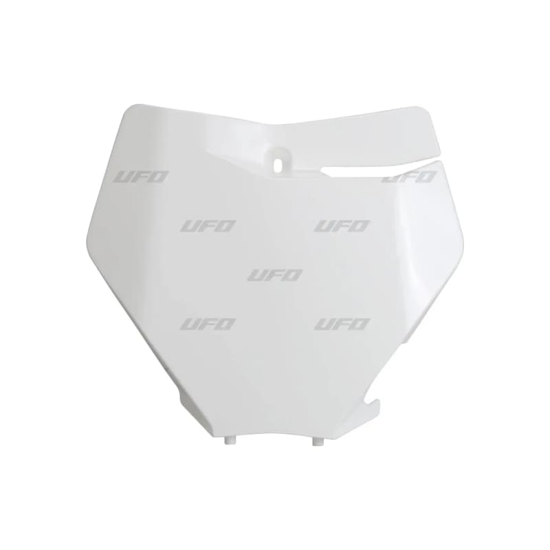 Tablica na numer startowy UFO KTM SX SXF 19-20 biała