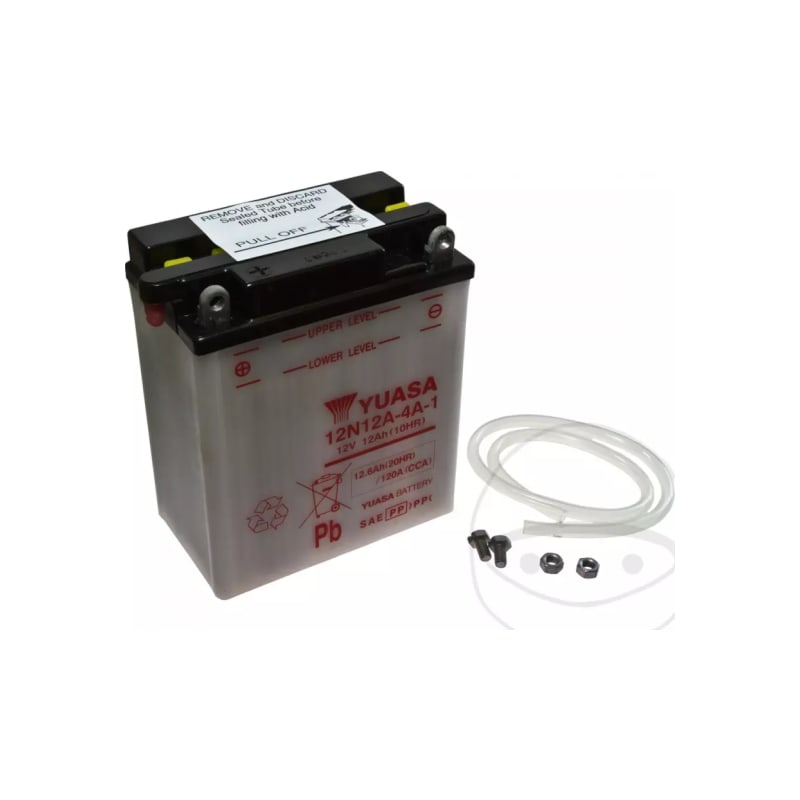 Akumulator standardowy 12V 12 Ah Yuasa 12N12A-4A-1