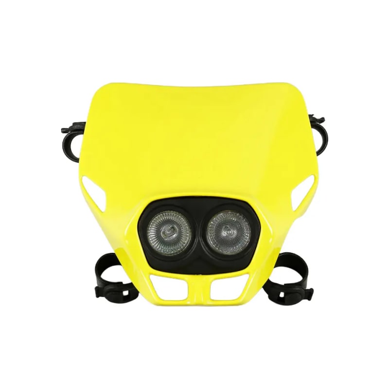 Lampa owiewka przód UFO Firefly Twins żółta