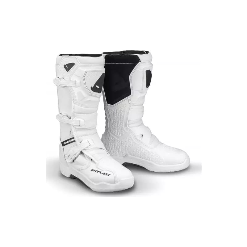 Buty motocyklowe cross enduro UFO Gargor biały 44