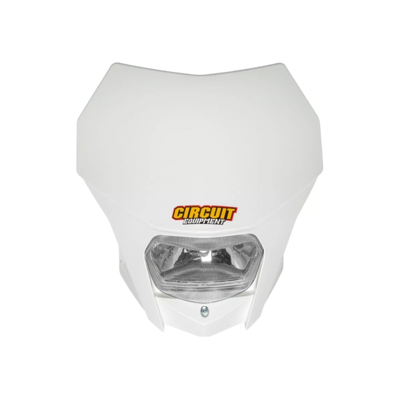 Lampa owiewka przód Circuit Bagus biały