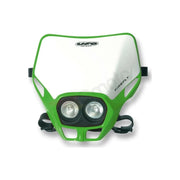 Lampa owiewka przód UFO Firefly Twins zielony