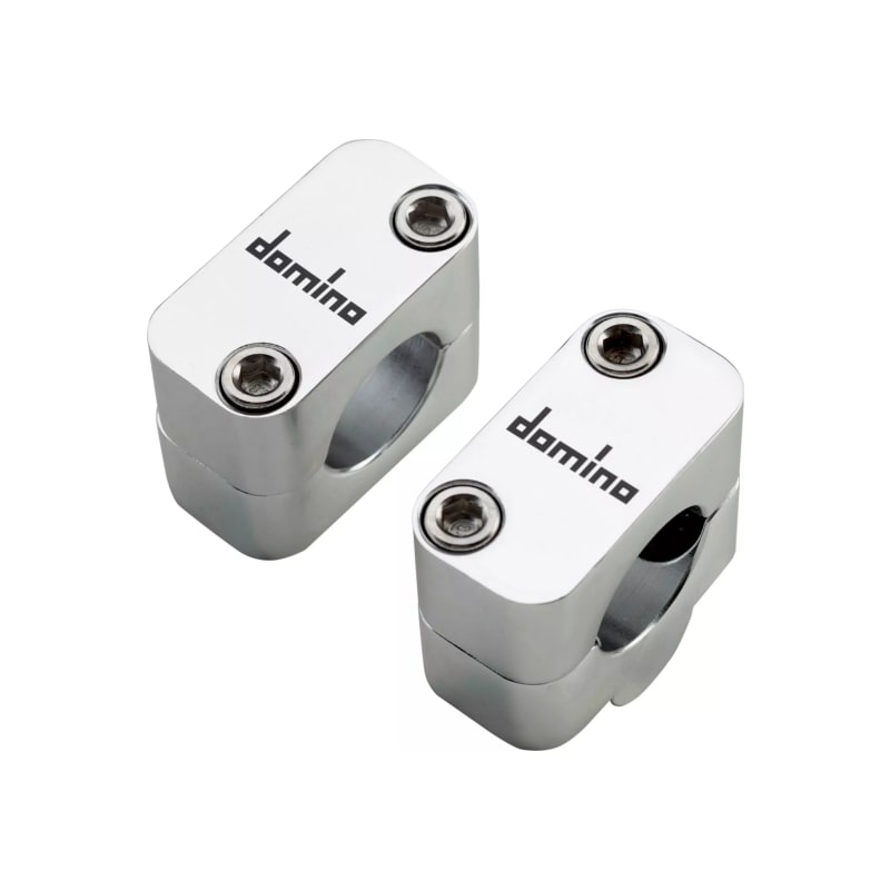 Podwyższenie kierownicy +20mm redukcja z 22 mm na 28 mm Domino srebrny
