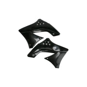 Osłony chłodnicy UFO Kawasaki KXF 450 09 czarne
