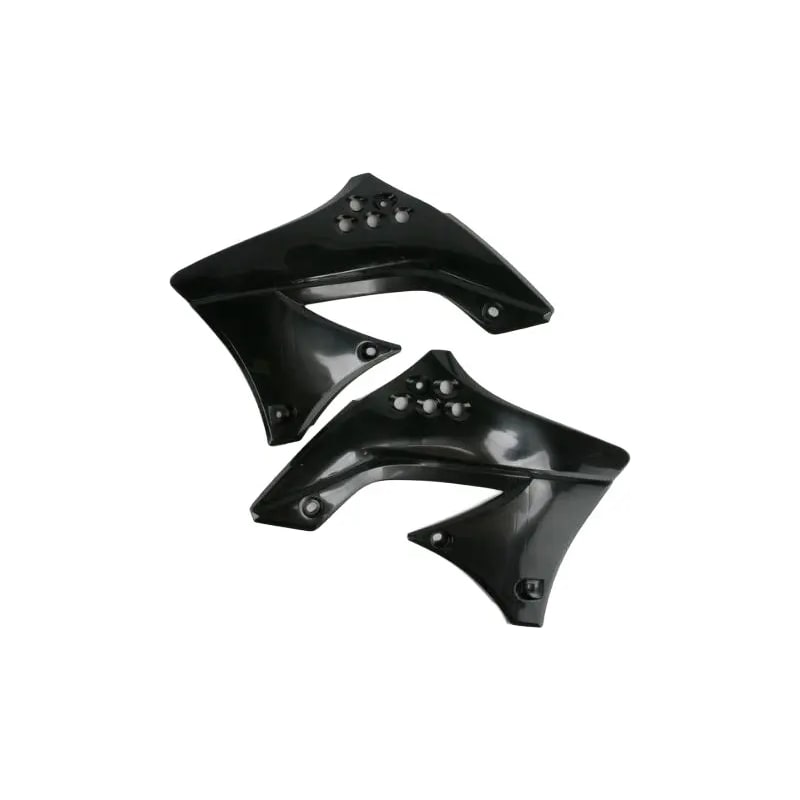 Osłony chłodnicy UFO Kawasaki KXF 450 09 czarne