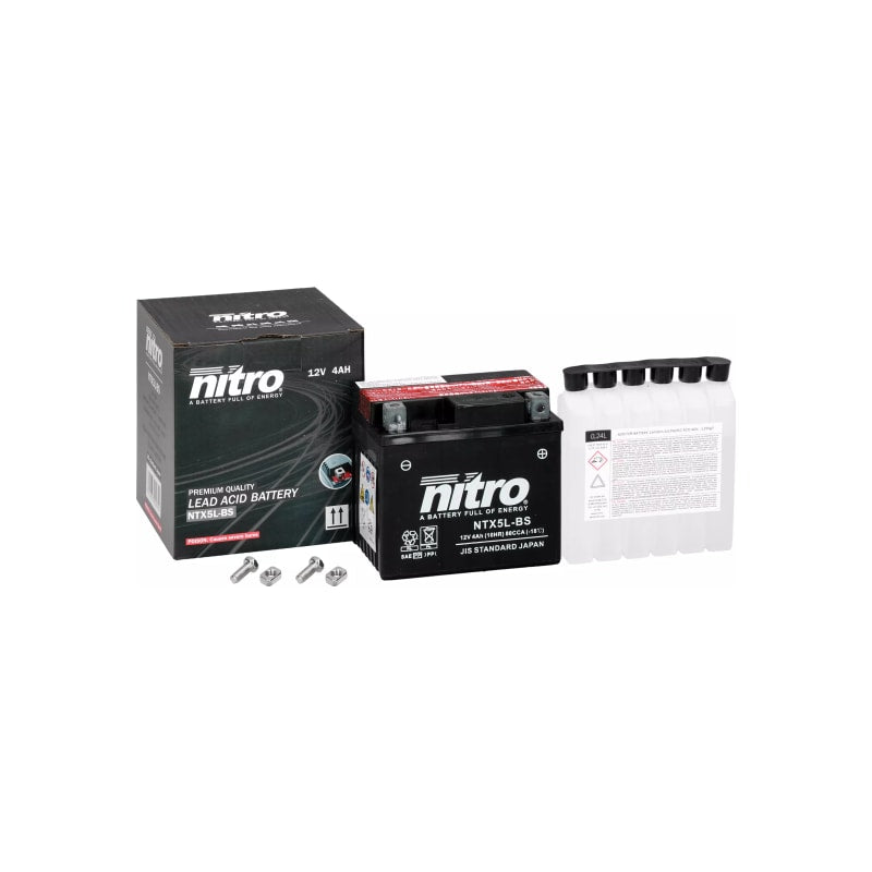 Akumulator bezobsługowy Nitro YTX5L-BS 12V 4Ah