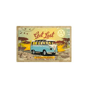 Plakat blaszany 40x60cm VW Bulli Let Get Lost