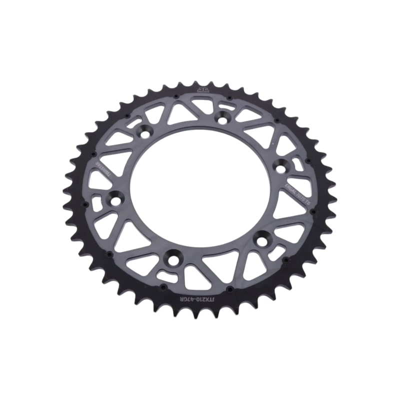 Zębatka tył duraluminiowa JT JTX210.50GR 50z rozmiar 520 szara