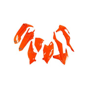 Komplet plastików UFO KTM EXC EXC-F 17-19 pomarańczowy Fluo