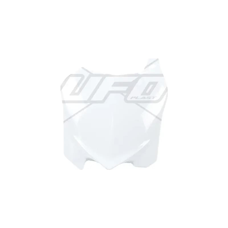 Tablica na numer startowy UFO Honda CRF 450R 09-12 CRF 250R 10-13 biała