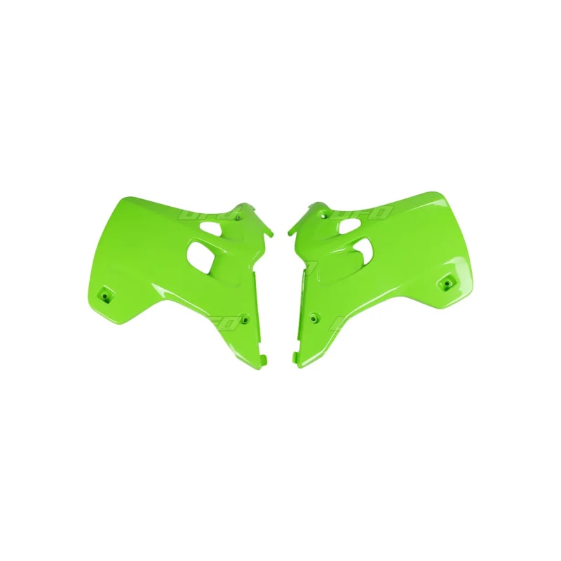 Osłony chłodnicy UFO Kawasaki KX 125 250 92-93 zielona