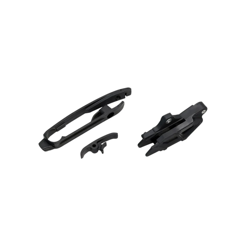 Zestaw UFO ślizg i prowadnica Gas Gas MC 125 MC-F EC EC-F EX-F 250 EX EC 300 EC-F EX-F 350 MC-F EX-F 450 21-22 czarny