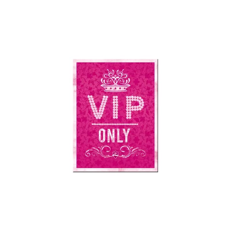 Magnes na lodówkę 6x8cm VIP Pink Only