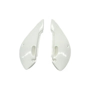 Komplet plastikowych osłon bocznych tylnych UFO Kawasaki KXF 250 09-12 białe