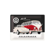 Plakat blaszany 30x40cm VW Meet The Classic