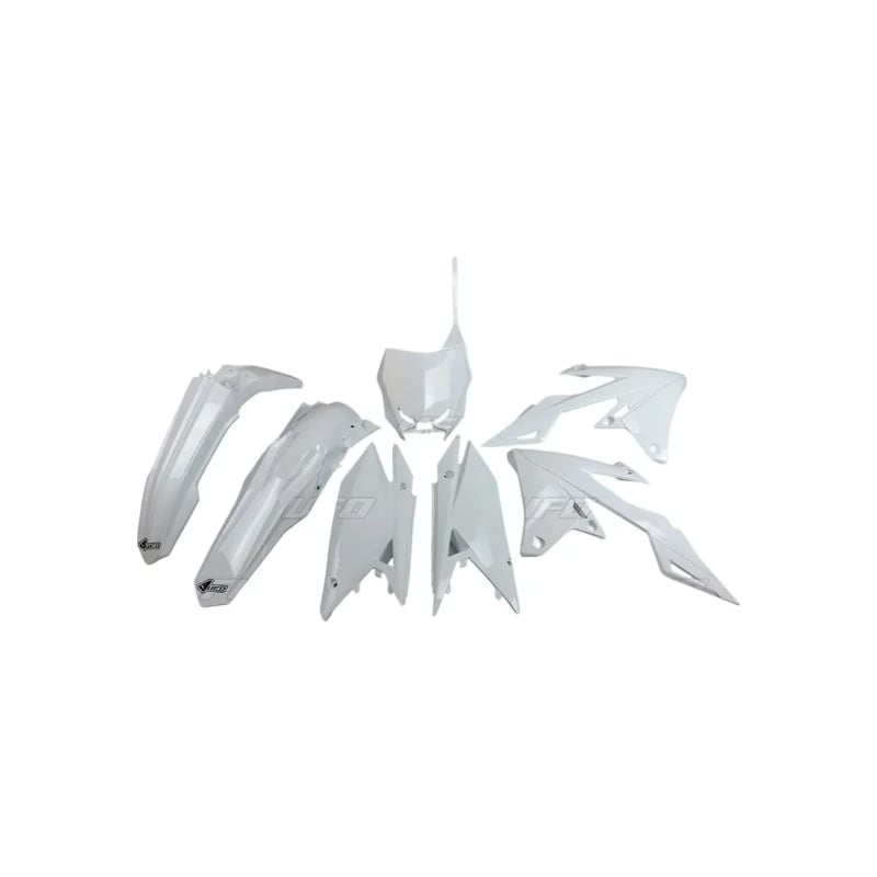 Komplet plastików UFO biały Suzuki RM-Z 450