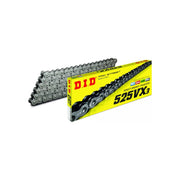 Łańcuch napędowy DID 525 VX3 102 X-Ring otwarty z zakuwką