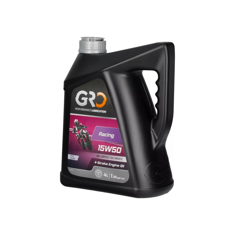 Olej silnikowy GRO Racing 4T 15W50 syntetyczny 4L
