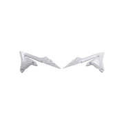 Osłony chłodnicy UFO Yamaha YZF 250 14-18 YZF 450 14-17 WRF 250 15-19 WRF 450 16-18 białe
