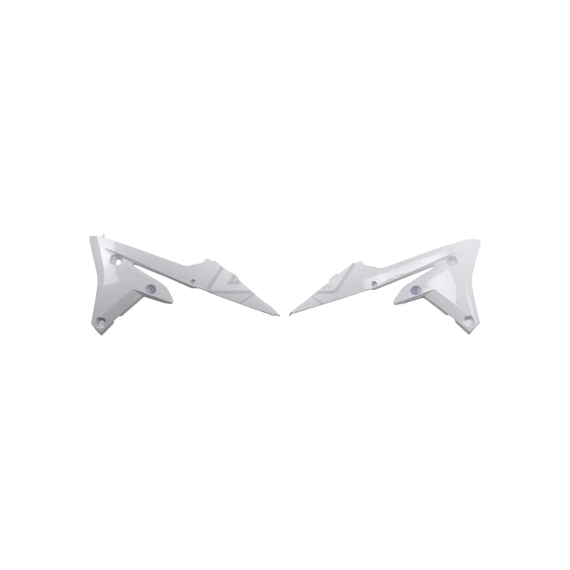 Osłony chłodnicy UFO Yamaha YZF 250 14-18 YZF 450 14-17 WRF 250 15-19 WRF 450 16-18 białe