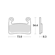 Klocki hamulcowe TRW Lucas MCB 901 TRQ (2 szt.)