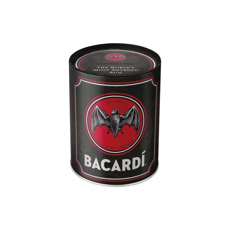 Skarbonka beczka Bacardi - Logo Black