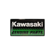 Plakat blaszany 25x50cm Kawasaki Genuine Parts
