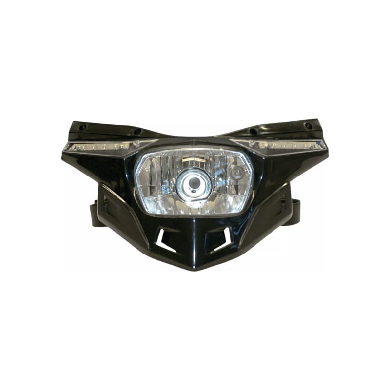Lampa owiewka przód UFO Stealth część dolna czarny