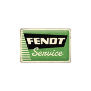Plakat blaszany 20x30cm Fendt service