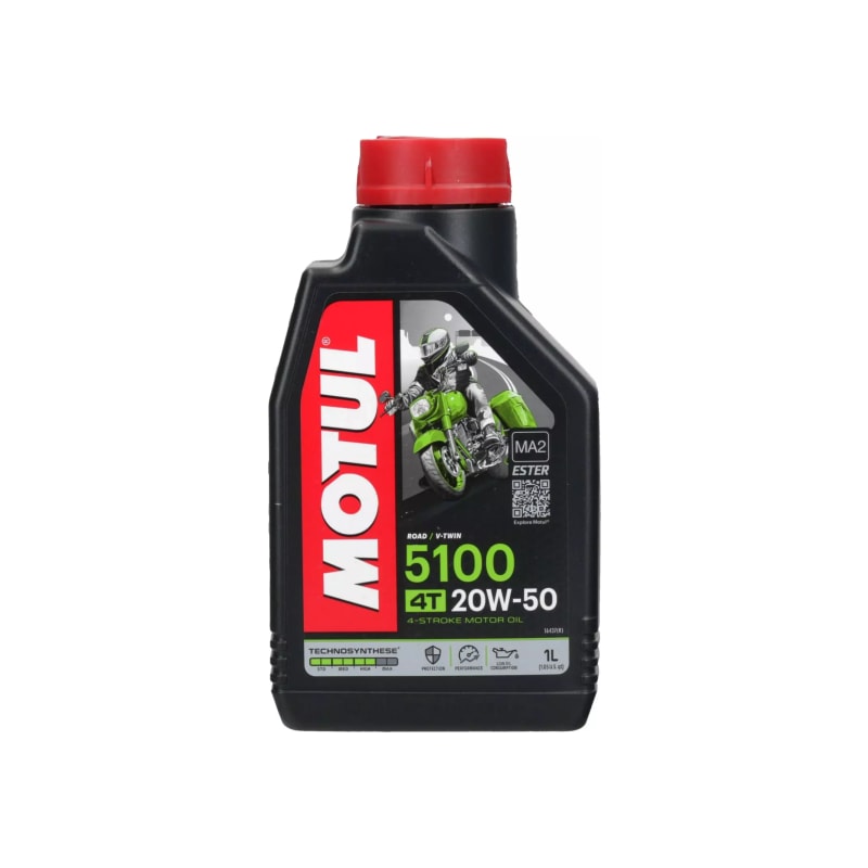 Olej silnikowy Motul 5100 4T 20W50 Półsyntetyczny 1L