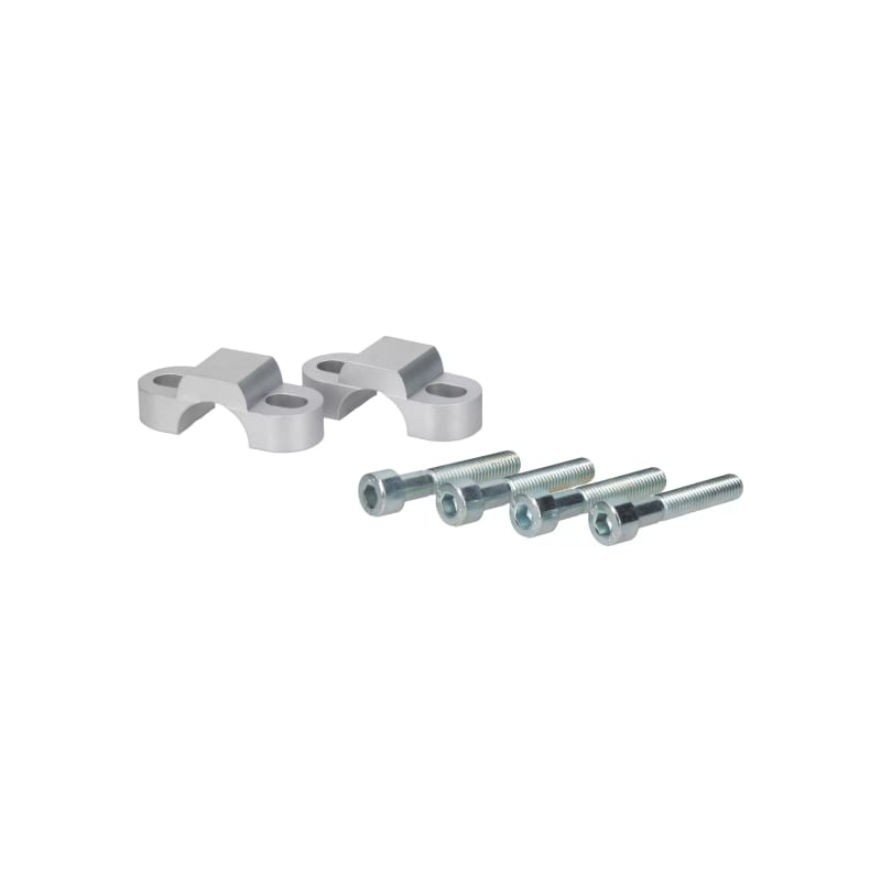 Podwyższenie kierownicy HLP 10mm + mocowanie 22mm srebrny