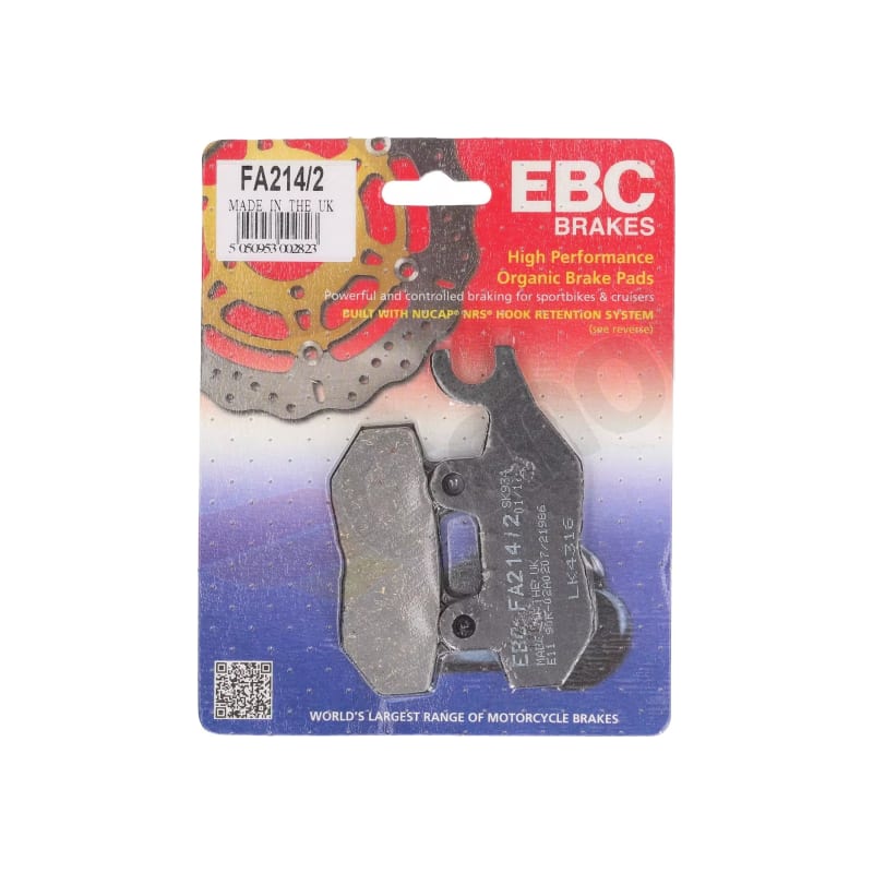 Klocki hamulcowe EBC FA 214/2 (2 szt.)