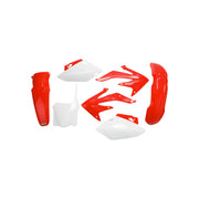 Komplet plastików UFO Honda CRF 450 08 biały czerwony OEM