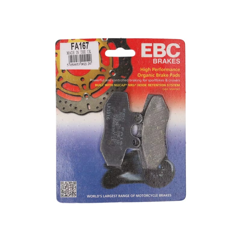 Klocki hamulcowe EBC FA 167 (2 szt.)