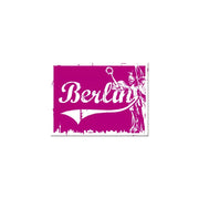 Magnes na lodówkę 6x8cm Berlin Goldelse Pink