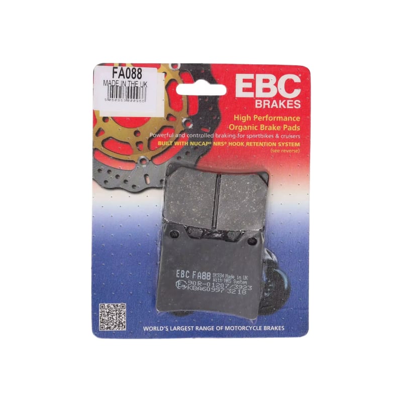 Klocki hamulcowe EBC FA 088 (2 szt.)